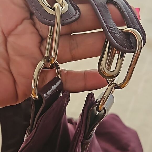 Calvin Klein Shoulder Bag Purple 12"×18" - Picture 16 of 16